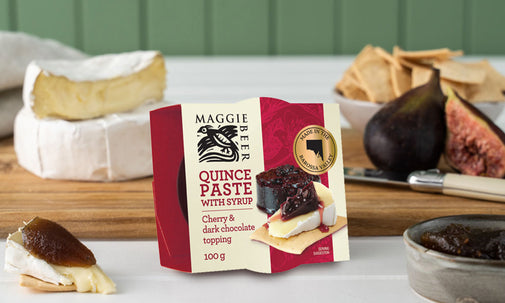 Quince Paste With Cherry & Dark Chocolate Topping 100g