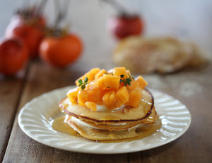 Quinoa Pancakes with Persimmon Recipe