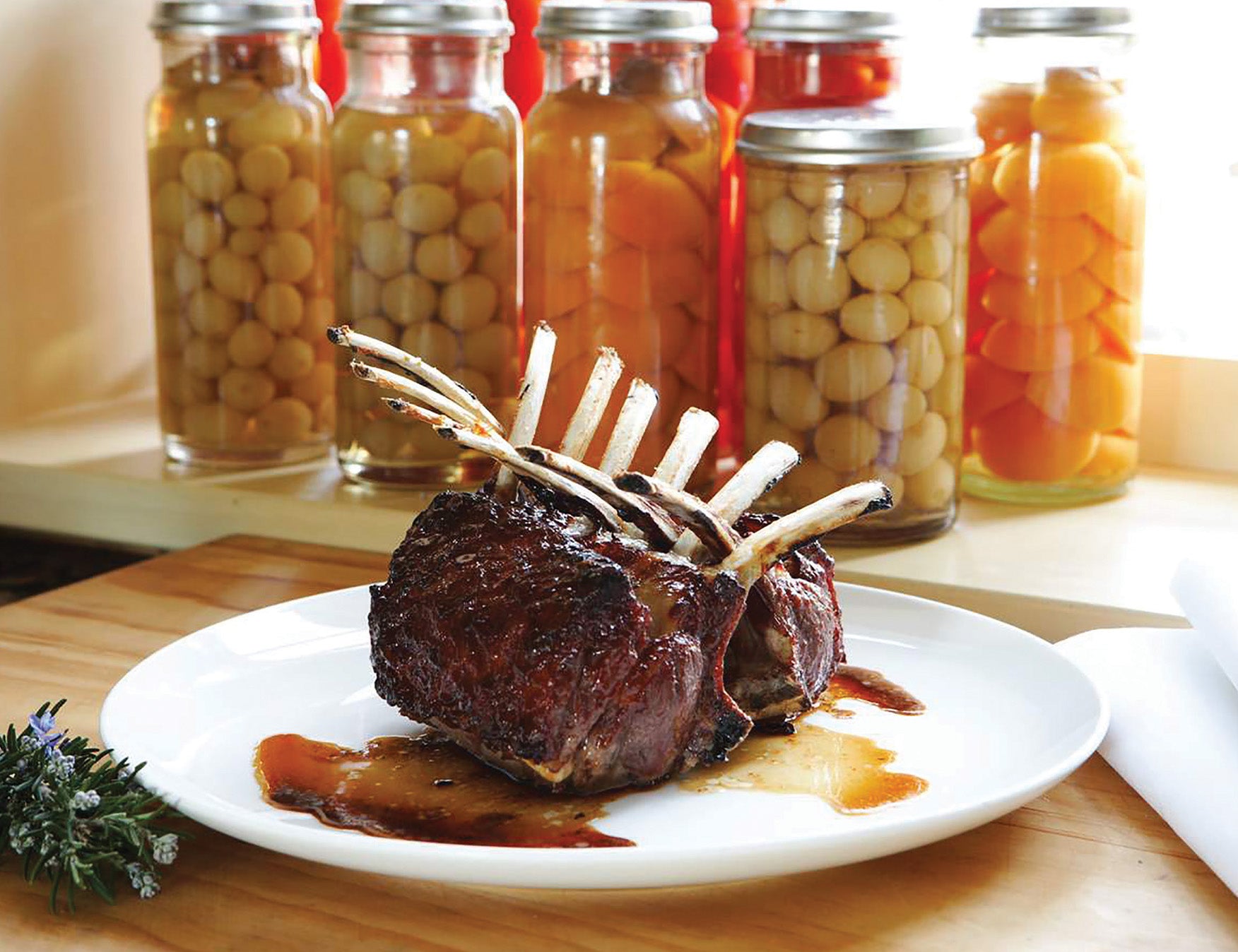 Rack of Lamb with Quince Glaze Recipe