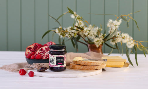 Raspberry & Pomegranate Jam 285g