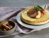Ricotta Cheesecake with Grilled White Nectarines Recipe