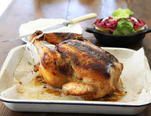 Roast Chook with Dried Apricots and Tarragon Recipe