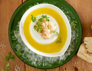 Scallop Sashimi with Olive Oil and Lemon Recipe
