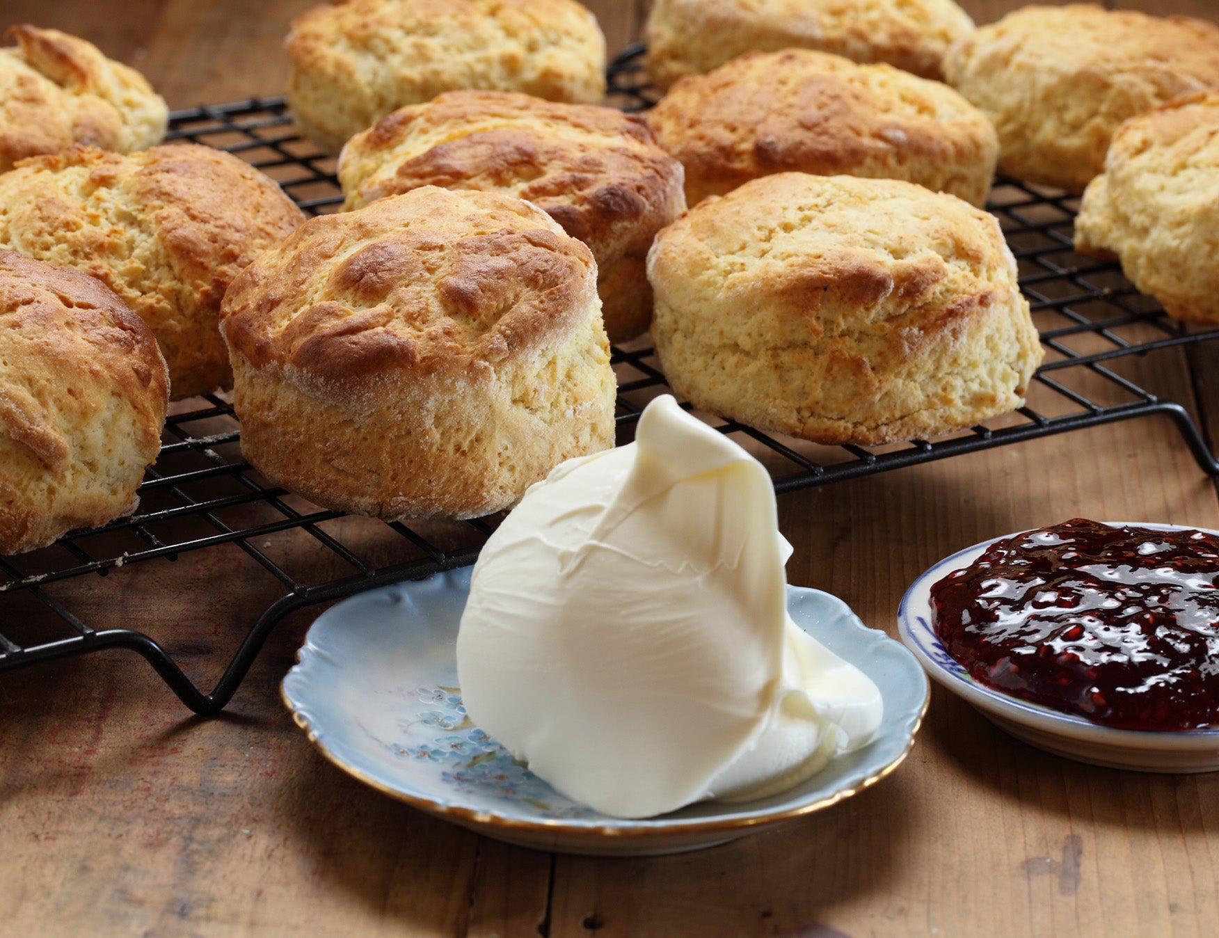Scones with Maggie's Raspberry & Pomegranate Jam Recipe