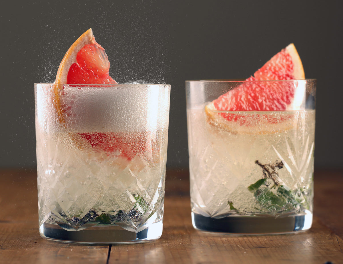 Sparkling Chardonnay Mocktail with Ruby Grapefruit Recipe