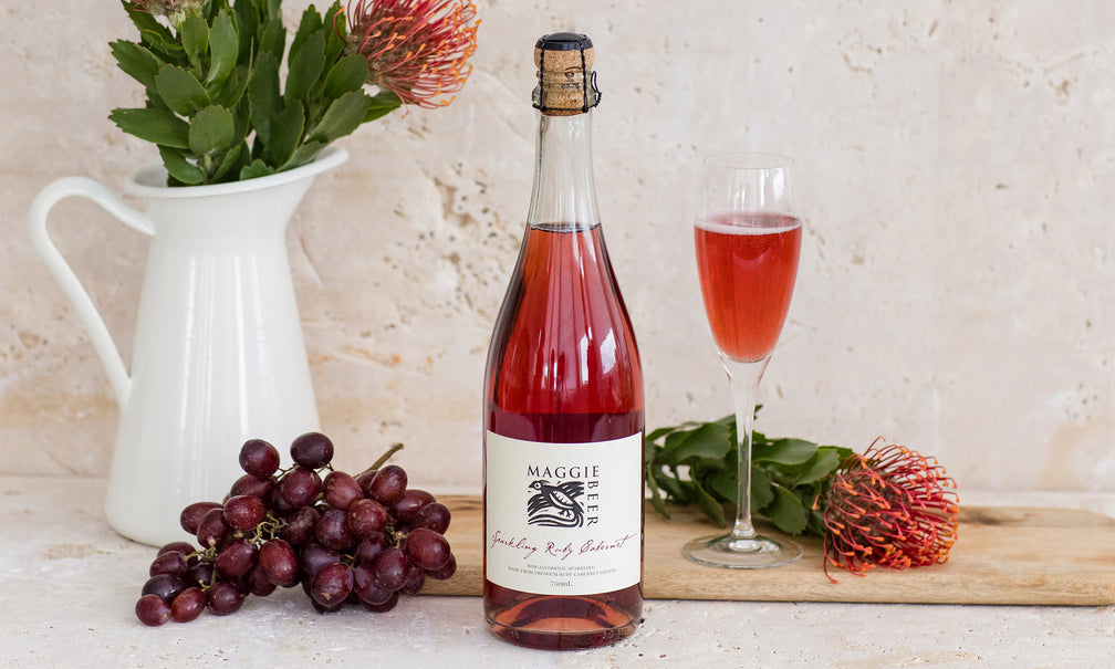 Ruby Cuvee Sparkling Ruby Cabernet 750mls | Maggie Beer