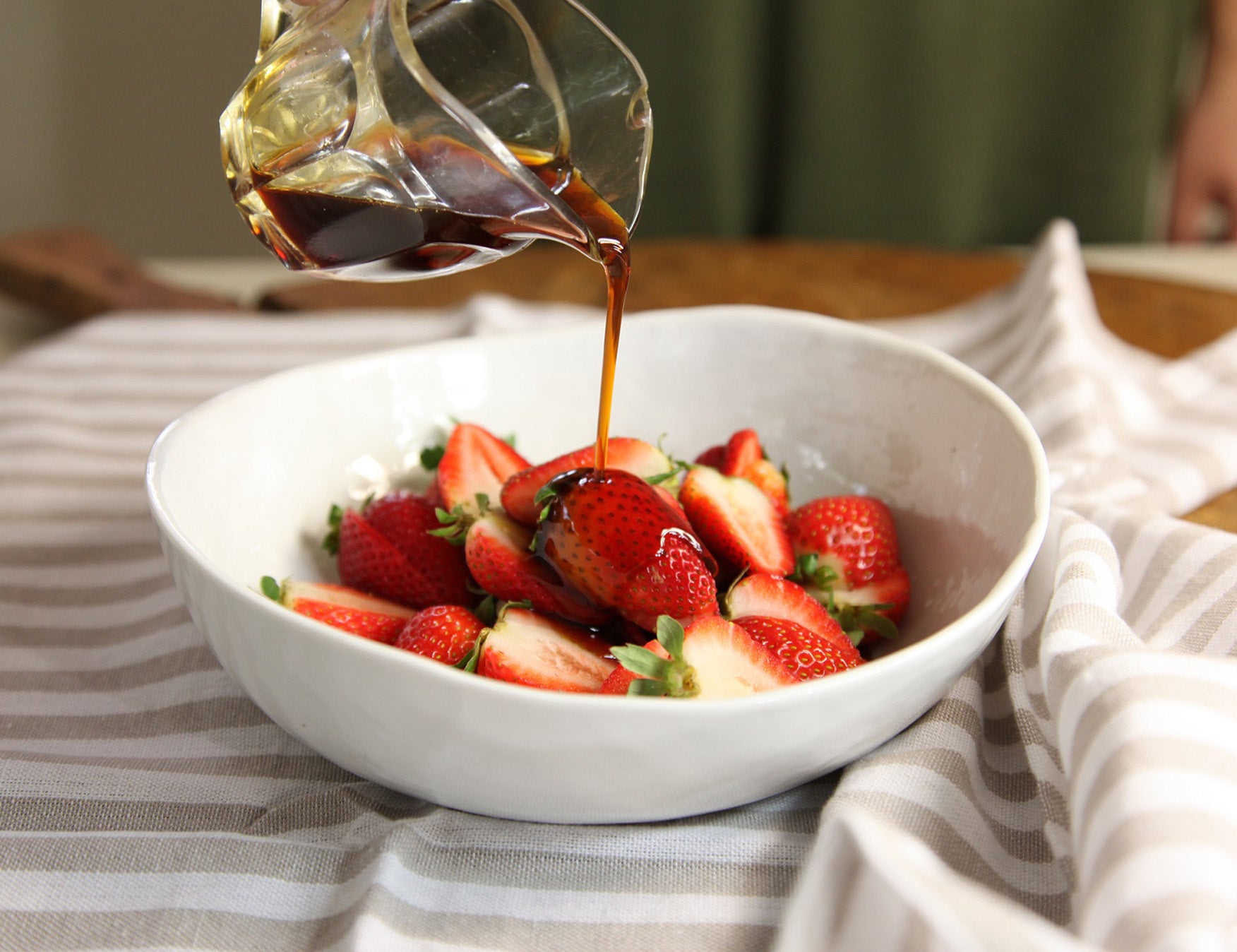Strawberries Macerated in Vino Cotto Recipe