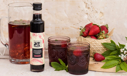 Strawberry & Elderberry Cordial 260mls