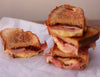 Toasted Ham, Brie, Tomato & Sultana Chutney Sandwich Recipe