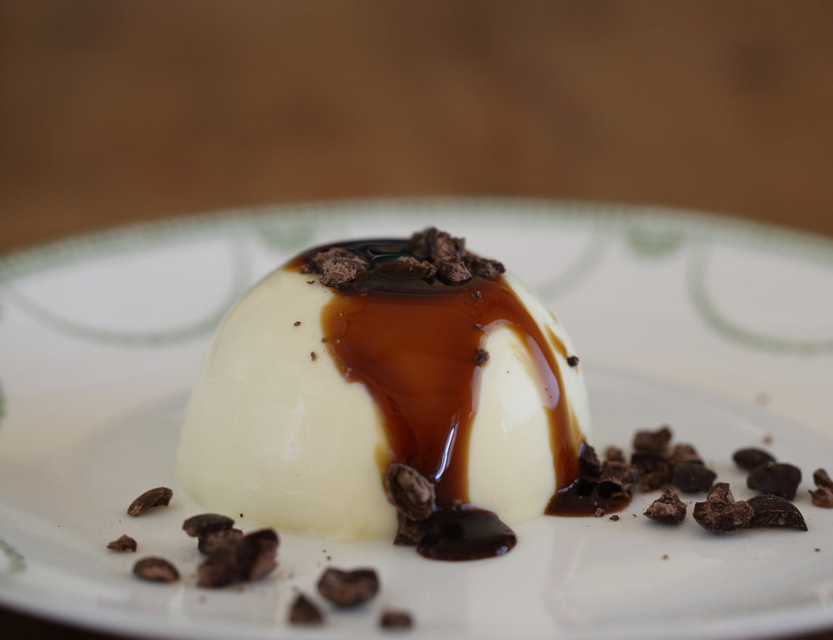 Vanilla Panna Cotta with Coffee Vino Cotto Recipe