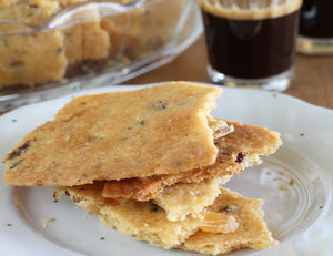 Vino Cotto, Raisin, Ginger and Lemon Shortbread Recipe