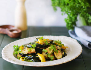 Zucchini with Verjuice and Nut Brown Butter Recipe